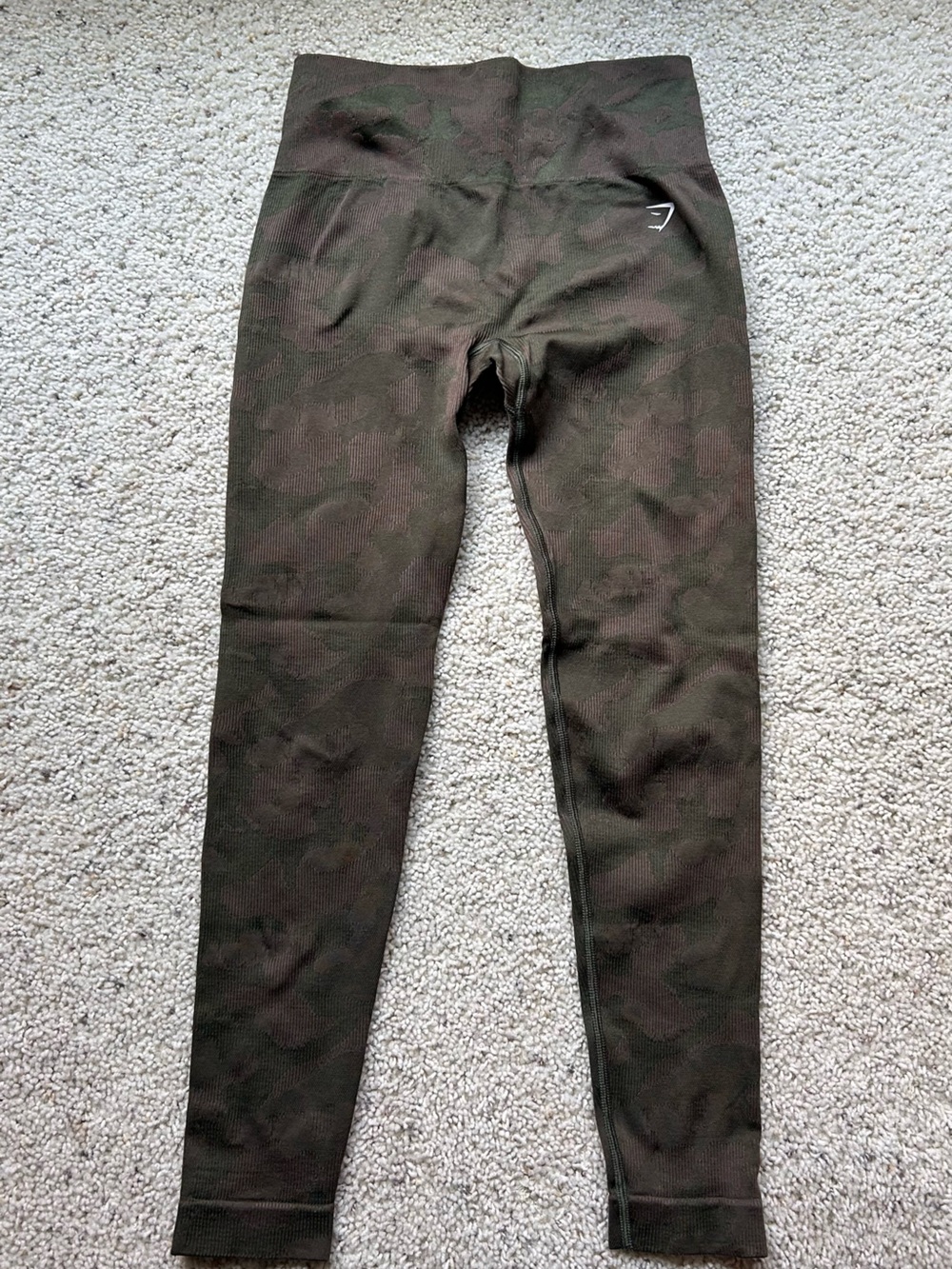 Gymshark Olive Green Camo Joggers